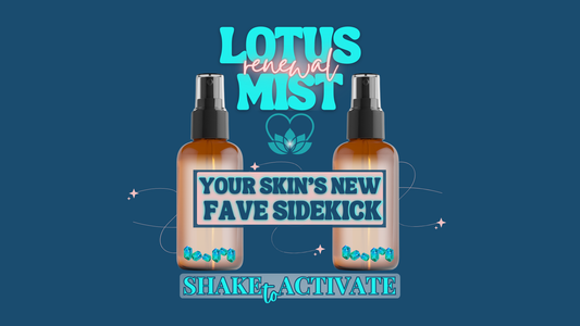 LOTUS RENEWAL MIST: your skin's new fave sidekick